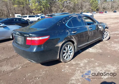 2007 Lexus Ls 460 from USA, damaged, VIN JTHBL46F875019622